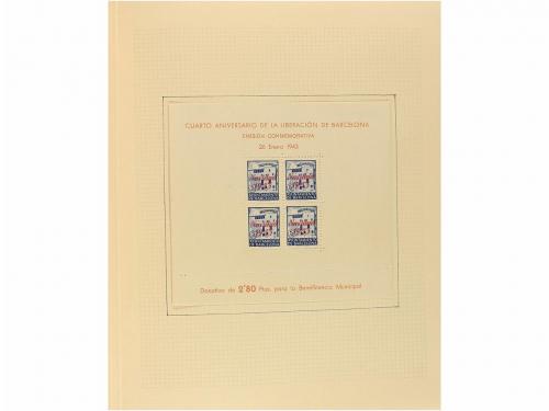 LOTES y COLECCIONES. ESPAÑA VARIOS. Colección de BENEFICENCI