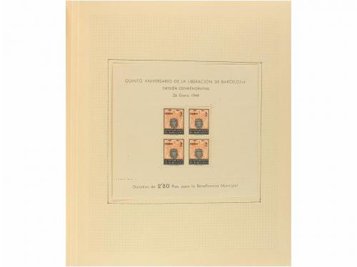 LOTES y COLECCIONES. ESPAÑA VARIOS. Colección de BENEFICENCI