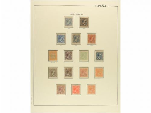 LOTES y COLECCIONES. ESPAÑA. Colección de 1889 a 1938. Muy c