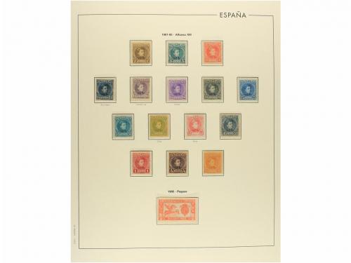 LOTES y COLECCIONES. ESPAÑA. Colección de 1889 a 1938. Muy c