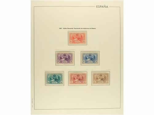 LOTES y COLECCIONES. ESPAÑA. Colección de 1889 a 1938. Muy c
