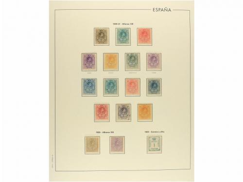 LOTES y COLECCIONES. ESPAÑA. Colección de 1889 a 1938. Muy c