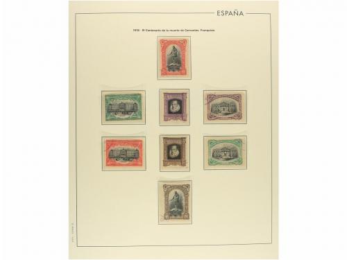 LOTES y COLECCIONES. ESPAÑA. Colección de 1889 a 1938. Muy c