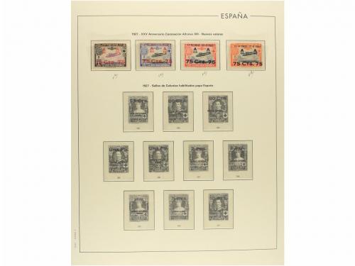 LOTES y COLECCIONES. ESPAÑA. Colección de 1889 a 1938. Muy c