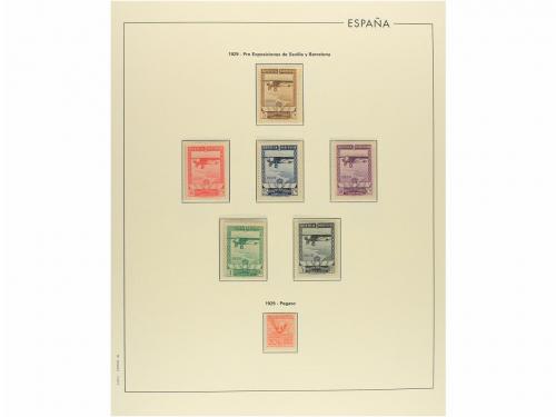 LOTES y COLECCIONES. ESPAÑA. Colección de 1889 a 1938. Muy c