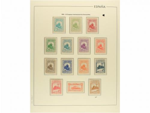 LOTES y COLECCIONES. ESPAÑA. Colección de 1889 a 1938. Muy c