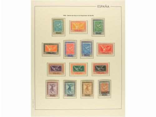 LOTES y COLECCIONES. ESPAÑA. Colección de 1889 a 1938. Muy c