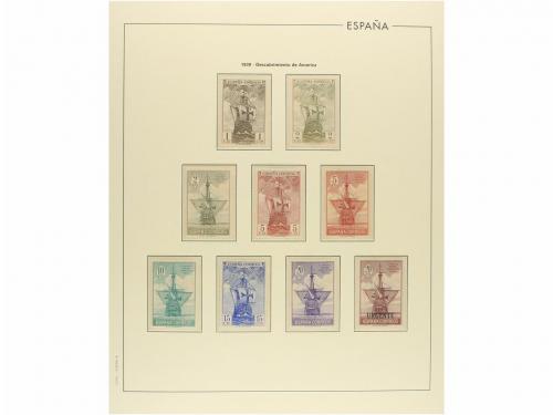 LOTES y COLECCIONES. ESPAÑA. Colección de 1889 a 1938. Muy c