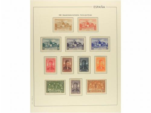 LOTES y COLECCIONES. ESPAÑA. Colección de 1889 a 1938. Muy c