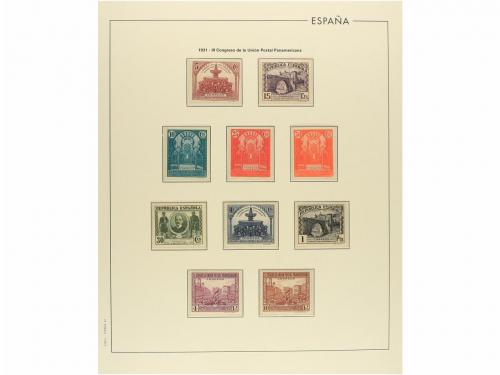 LOTES y COLECCIONES. ESPAÑA. Colección de 1889 a 1938. Muy c