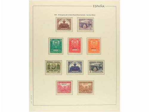 LOTES y COLECCIONES. ESPAÑA. Colección de 1889 a 1938. Muy c