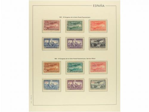 LOTES y COLECCIONES. ESPAÑA. Colección de 1889 a 1938. Muy c