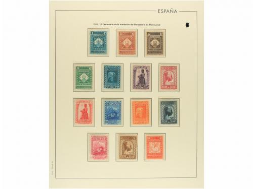 LOTES y COLECCIONES. ESPAÑA. Colección de 1889 a 1938. Muy c