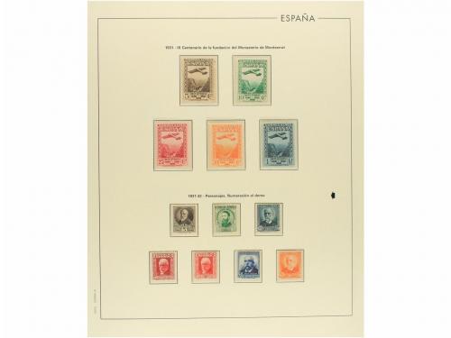 LOTES y COLECCIONES. ESPAÑA. Colección de 1889 a 1938. Muy c