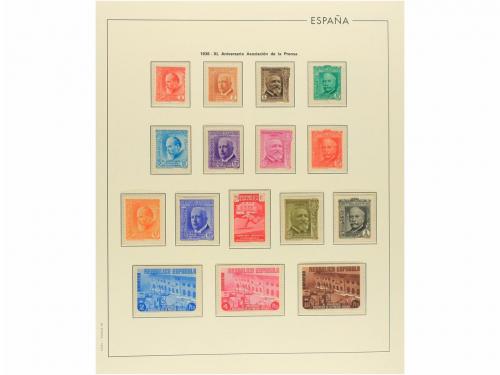 LOTES y COLECCIONES. ESPAÑA. Colección de 1889 a 1938. Muy c