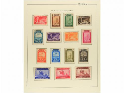 LOTES y COLECCIONES. ESPAÑA. Colección de 1889 a 1938. Muy c