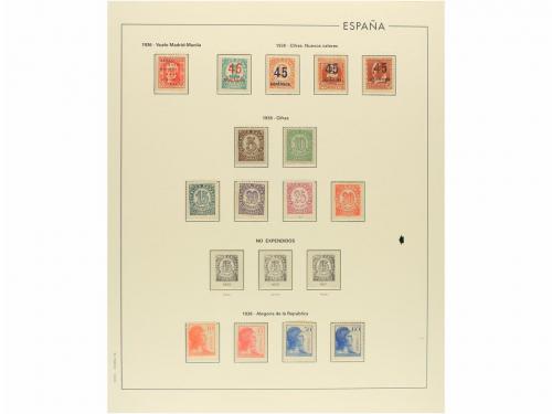 LOTES y COLECCIONES. ESPAÑA. Colección de 1889 a 1938. Muy c