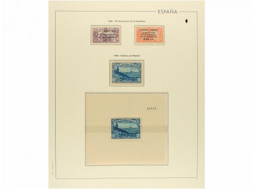 LOTES y COLECCIONES. ESPAÑA. Colección de 1889 a 1938. Muy c