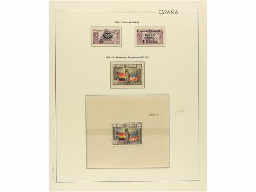 LOTES y COLECCIONES. ESPAÑA. Colección de 1889 a 1938. Muy c