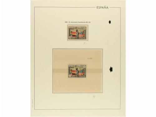 LOTES y COLECCIONES. ESPAÑA. Colección de 1889 a 1938. Muy c