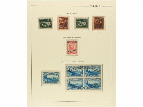 LOTES y COLECCIONES. ESPAÑA. Colección de 1889 a 1938. Muy c