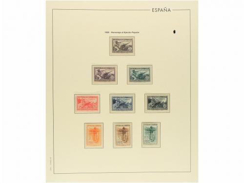 LOTES y COLECCIONES. ESPAÑA. Colección de 1889 a 1938. Muy c