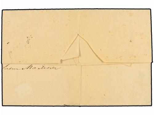 ✉ ESPAÑA. Ed. 6. 1851 (1 Enero). ORENSE a MADRID. 6 cuartos 