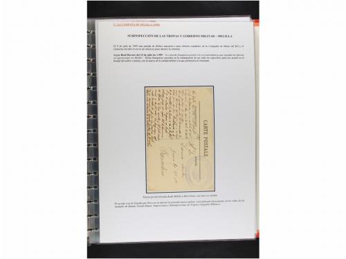 ✉ MARRUECOS. CAMPAÑAS MILITARES EN MARRUECOS 1909 a 1927. Co