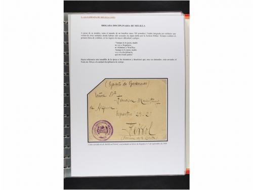 ✉ MARRUECOS. CAMPAÑAS MILITARES EN MARRUECOS 1909 a 1927. Co