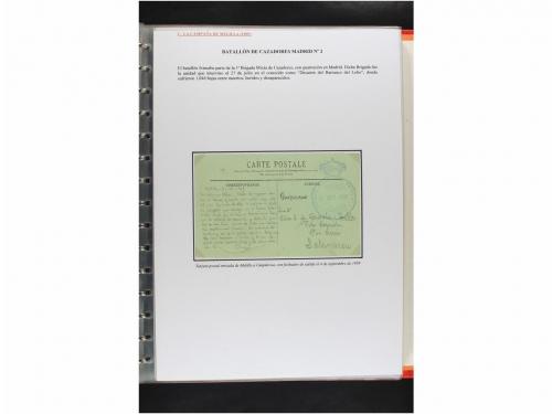 ✉ MARRUECOS. CAMPAÑAS MILITARES EN MARRUECOS 1909 a 1927. Co