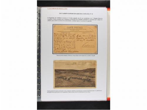 ✉ MARRUECOS. CAMPAÑAS MILITARES EN MARRUECOS 1909 a 1927. Co