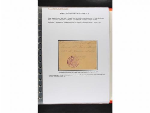 ✉ MARRUECOS. CAMPAÑAS MILITARES EN MARRUECOS 1909 a 1927. Co