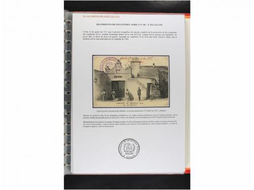 ✉ MARRUECOS. CAMPAÑAS MILITARES EN MARRUECOS 1909 a 1927. Co