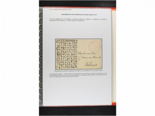 ✉ MARRUECOS. CAMPAÑAS MILITARES EN MARRUECOS 1909 a 1927. Co