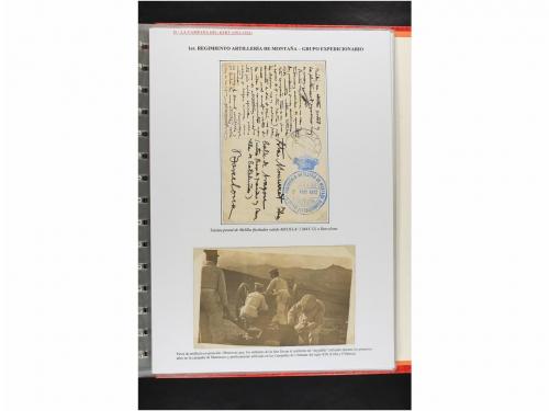 ✉ MARRUECOS. CAMPAÑAS MILITARES EN MARRUECOS 1909 a 1927. Co