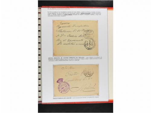 ✉ MARRUECOS. CAMPAÑAS MILITARES EN MARRUECOS 1909 a 1927. Co