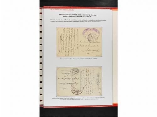 ✉ MARRUECOS. CAMPAÑAS MILITARES EN MARRUECOS 1909 a 1927. Co