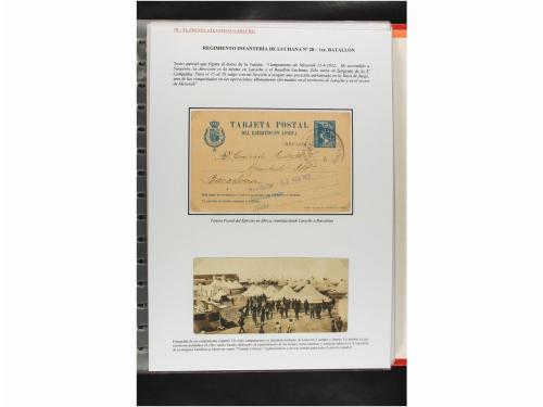 ✉ MARRUECOS. CAMPAÑAS MILITARES EN MARRUECOS 1909 a 1927. Co