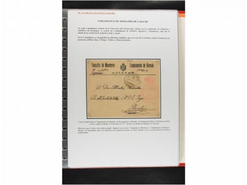 ✉ MARRUECOS. CAMPAÑAS MILITARES EN MARRUECOS 1909 a 1927. Co