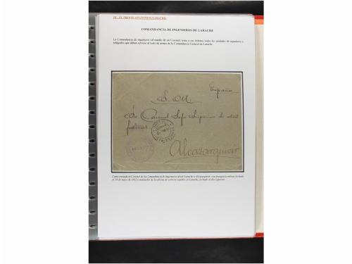 ✉ MARRUECOS. CAMPAÑAS MILITARES EN MARRUECOS 1909 a 1927. Co