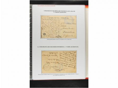 ✉ MARRUECOS. CAMPAÑAS MILITARES EN MARRUECOS 1909 a 1927. Co