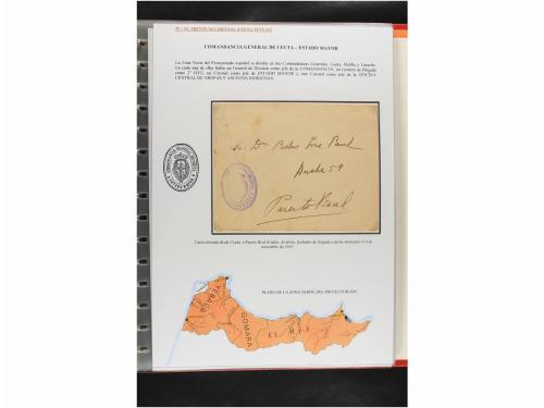 ✉ MARRUECOS. CAMPAÑAS MILITARES EN MARRUECOS 1909 a 1927. Co