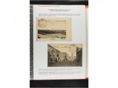 ✉ MARRUECOS. CAMPAÑAS MILITARES EN MARRUECOS 1909 a 1927. Co