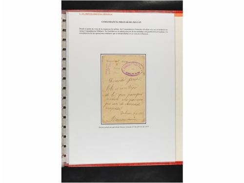 ✉ MARRUECOS. CAMPAÑAS MILITARES EN MARRUECOS 1909 a 1927. Co