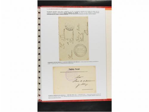 ✉ MARRUECOS. CAMPAÑAS MILITARES EN MARRUECOS 1909 a 1927. Co