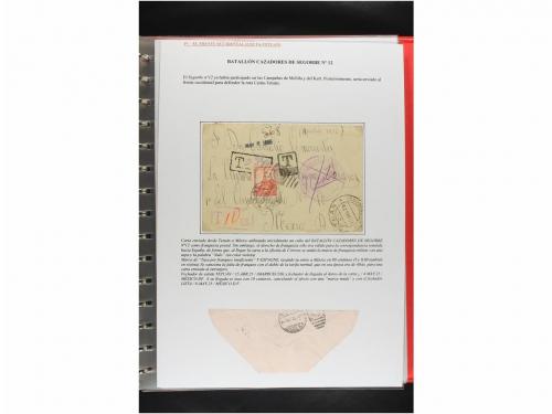 ✉ MARRUECOS. CAMPAÑAS MILITARES EN MARRUECOS 1909 a 1927. Co