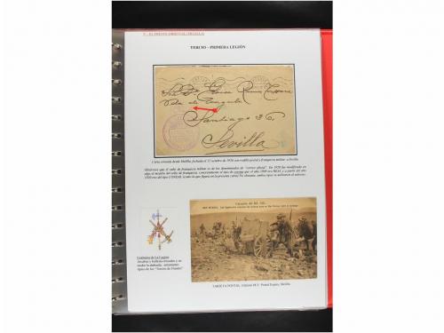 ✉ MARRUECOS. CAMPAÑAS MILITARES EN MARRUECOS 1909 a 1927. Co