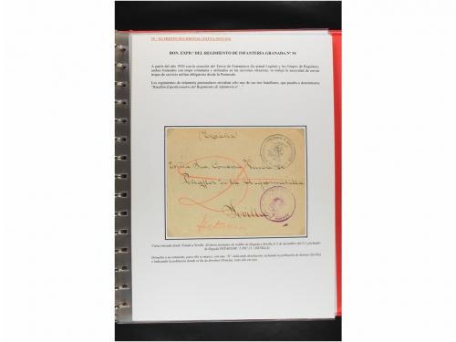 ✉ MARRUECOS. CAMPAÑAS MILITARES EN MARRUECOS 1909 a 1927. Co