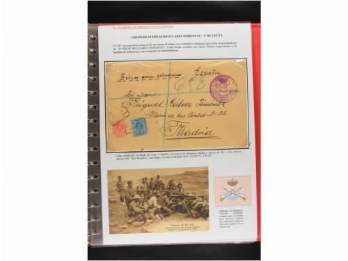 ✉ MARRUECOS. CAMPAÑAS MILITARES EN MARRUECOS 1909 a 1927. Co