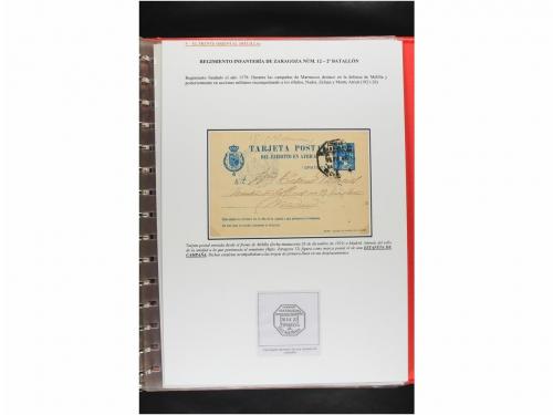✉ MARRUECOS. CAMPAÑAS MILITARES EN MARRUECOS 1909 a 1927. Co